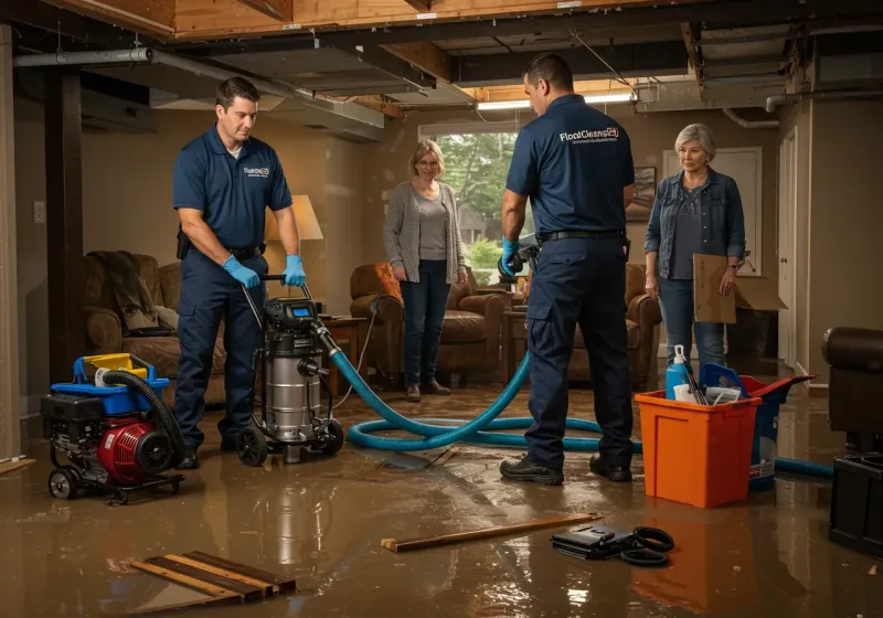 Basement Water Extraction and Removal Techniques process in Pinehurst, NC